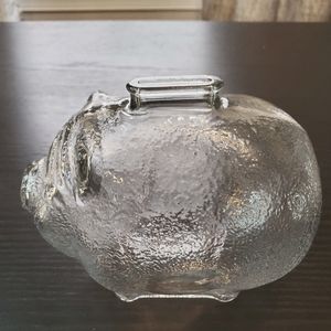 Vintage Anchor Hocking Piggy Bank